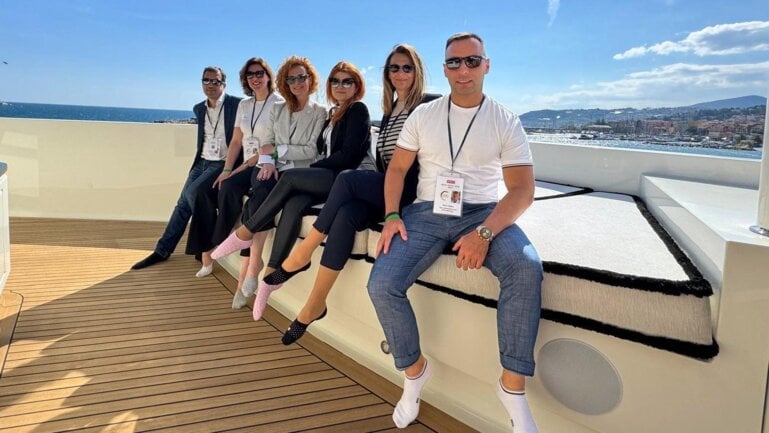 Touch Adriatic at the 2025 MYBA Charter Show in Sanremo